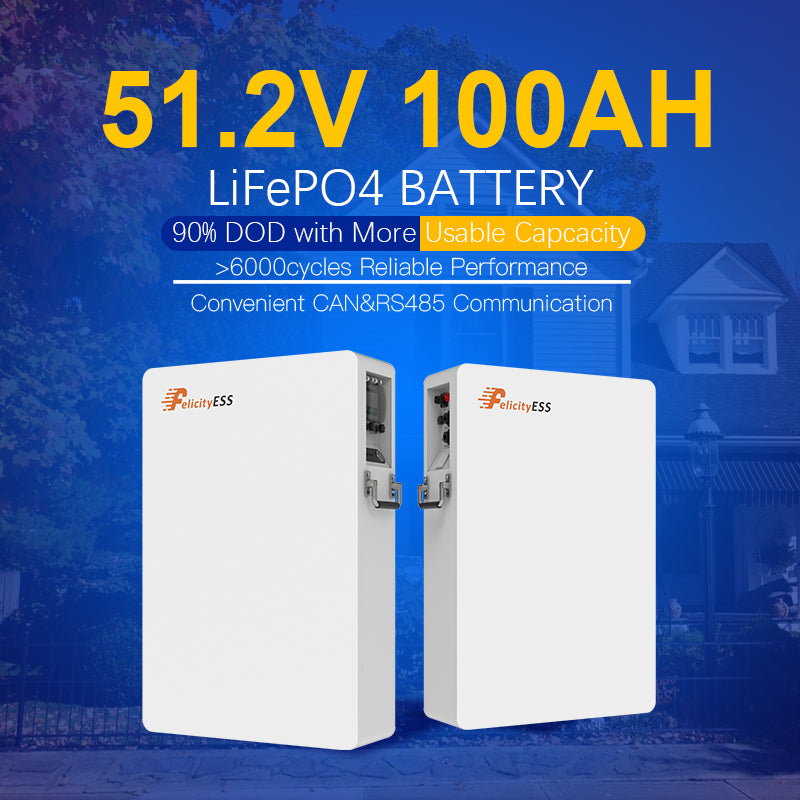 FelicityESS LUX-E-48100LG04 Low Voltage LFP Solar Battery storage IP65