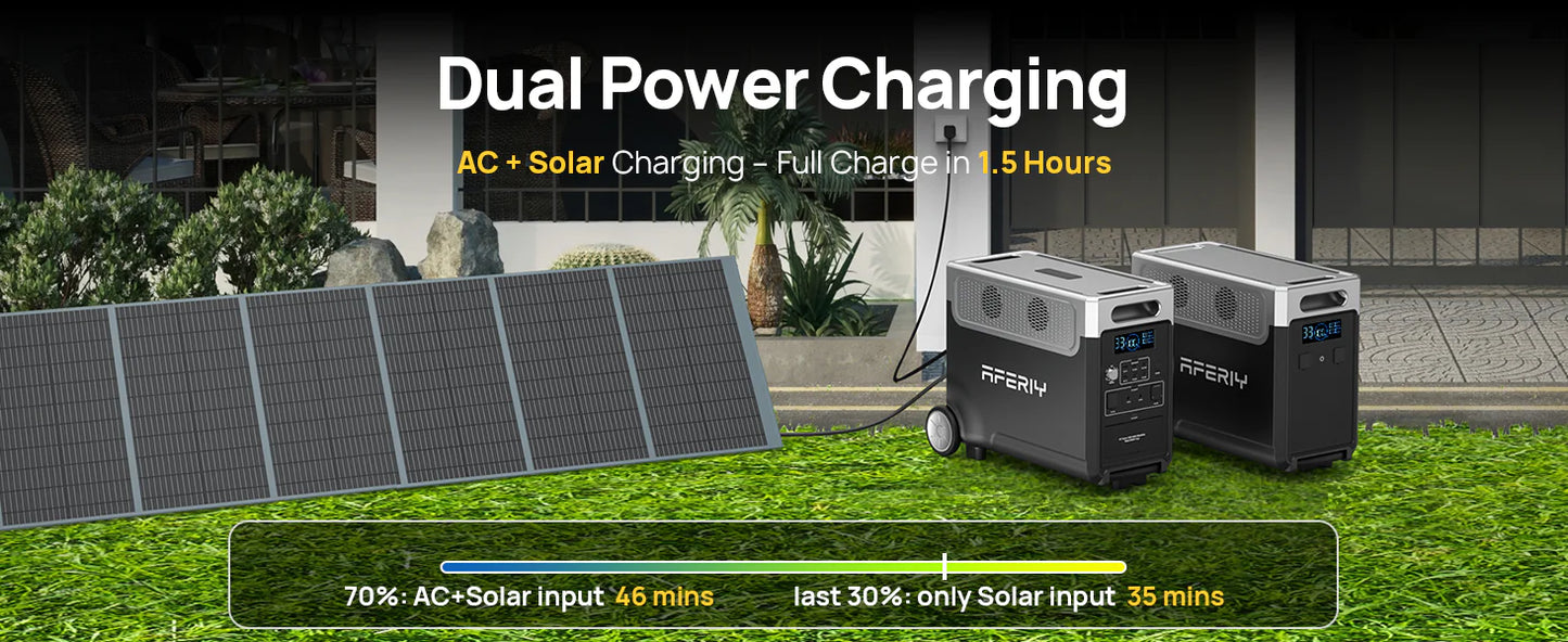 AFERIY P310 Portable Power Station 3600W | 3840Wh | Expandable