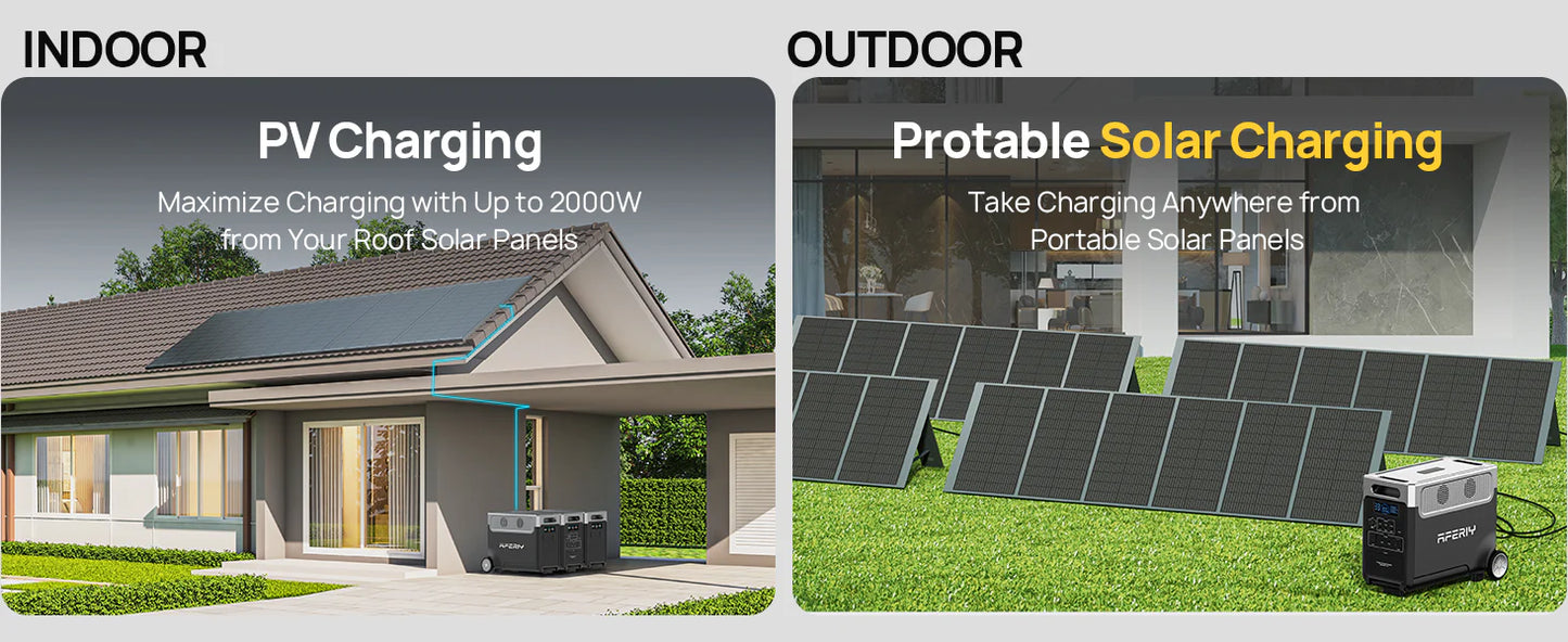 AFERIY P310 Portable Power Station 3600W | 3840Wh | Expandable