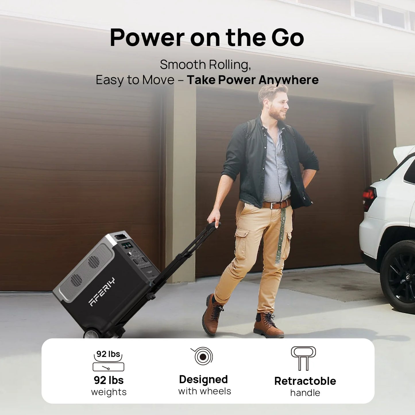 AFERIY P310 Portable Power Station 3600W | 3840Wh | Expandable