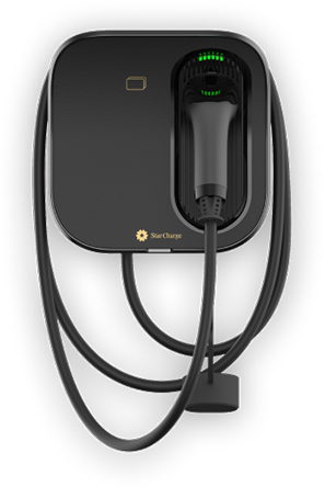 Starcharge Artemis 7kW EV Charger - Black | A12690026