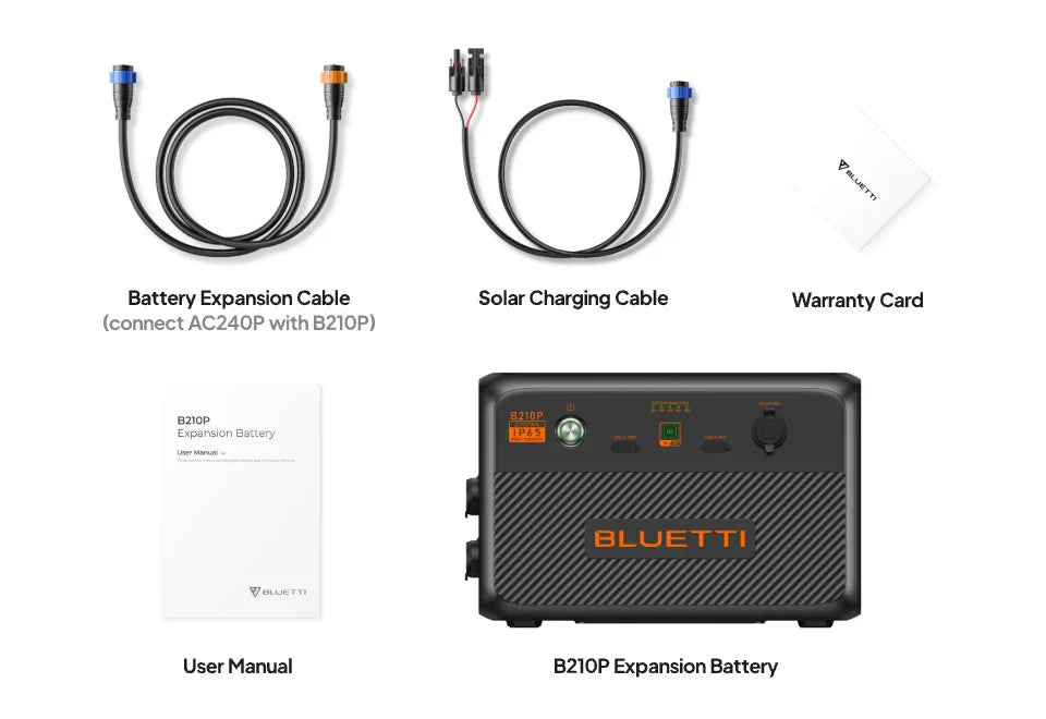 BLUETTI B210P Expansion Battery | 2,150Wh