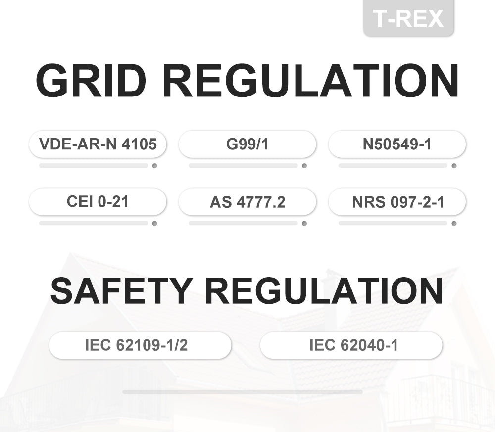 FelicityESS T-REX-5KLP1G01 Hybrid Inverter 5KW | Single Phase | 2MPPTs